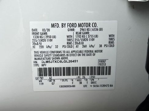 Used 2020 Lincoln Aviator Reserve w/ Equipment Group 201A AWD/4WD image 28