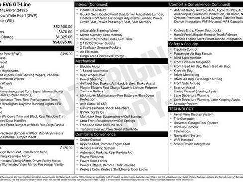 Certified 2023 Kia EV6 GT-Line image 18