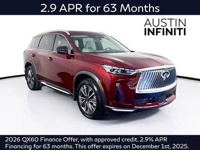 New 2026 INFINITI QX60 Luxe w/ Cargo Package