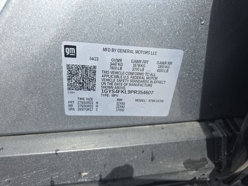 Used 2023 Cadillac Escalade Sport w/ LPO, ONYX Package AWD/4WD image 34