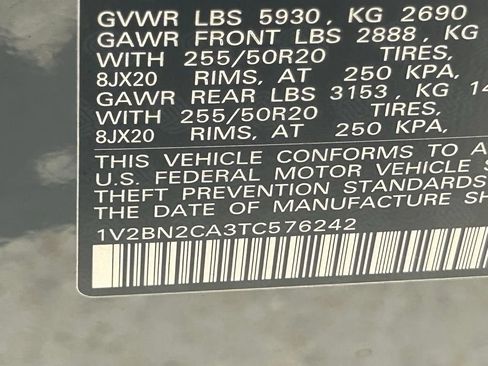 New 2026 Volkswagen Atlas SEL AWD/4WD image 64