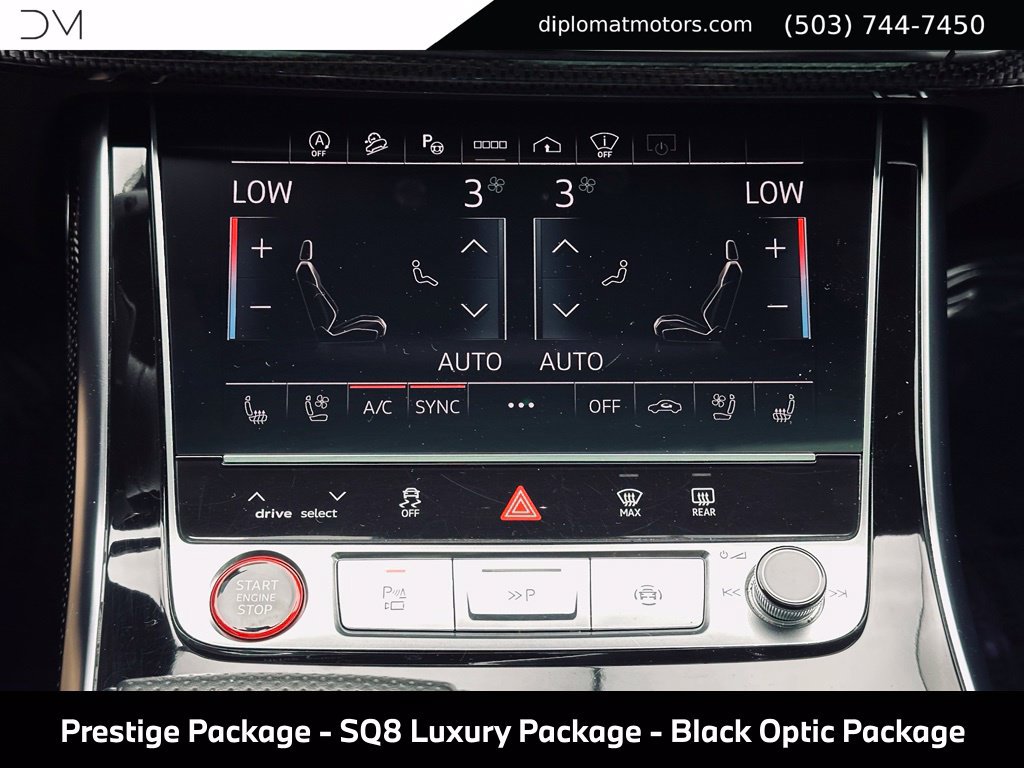 Used 2023 Audi SQ8 Prestige w/ Prestige Package AWD/4WD image 37