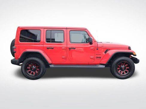 Used 2021 Jeep Wrangler Unlimited Sahara w/ Uconnect 4C Nav & Sound Group AWD/4WD image 6