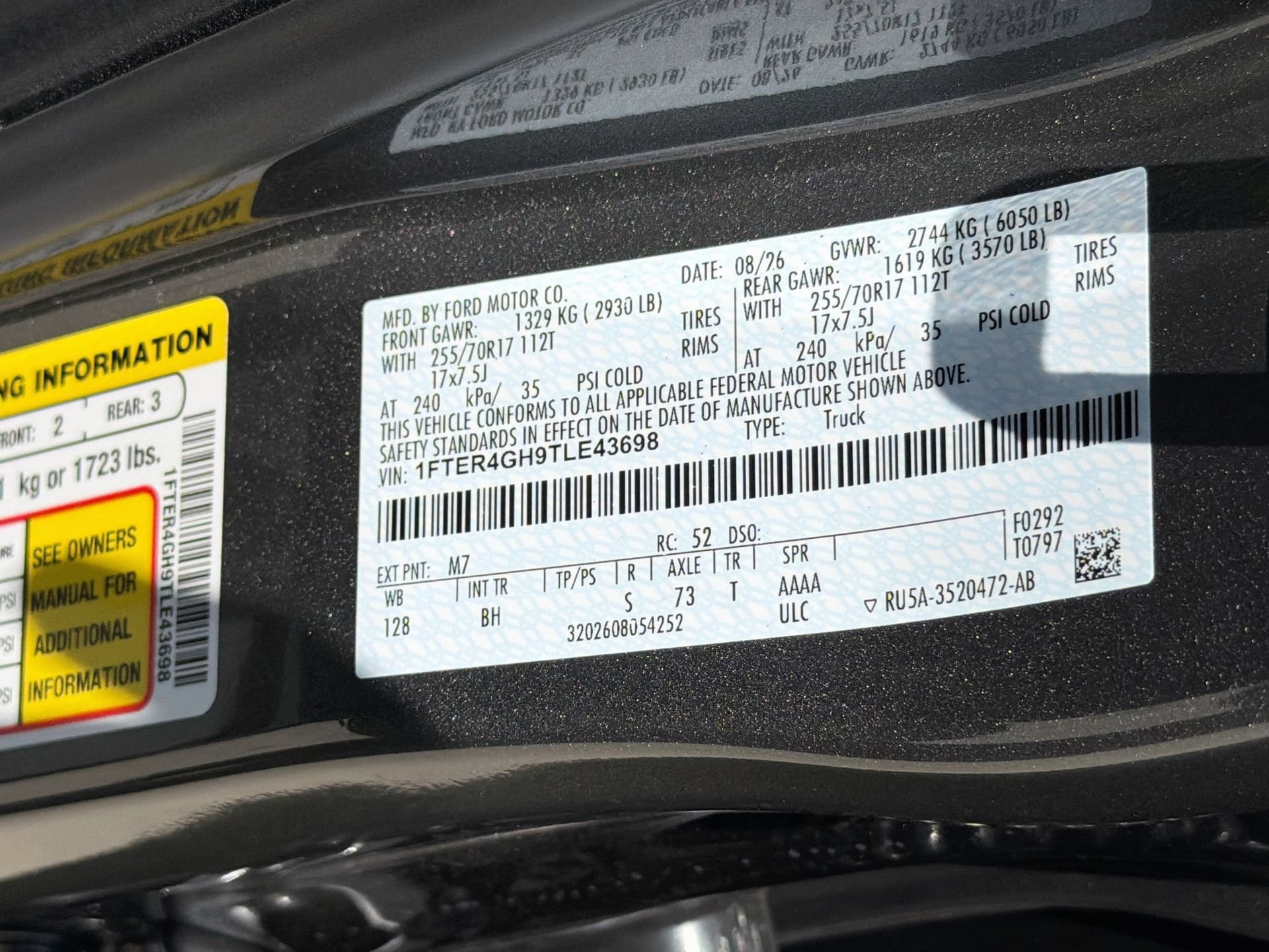 New 2026 Ford Ranger XLT w/ Convenience Package RWD image 39