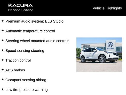 Certified 2023 Acura RDX AWD w/ Technology Package image 9