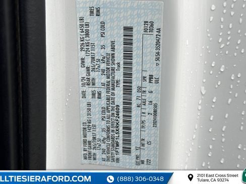 Used 2024 Ford F150 XL w/ Equipment Group 103A High image 14