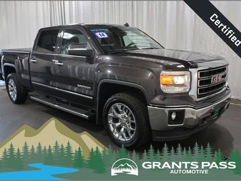 Certified 2014 GMC Sierra 1500 SLT w/ SLT Crew Cab Value Package AWD/4WD image 1