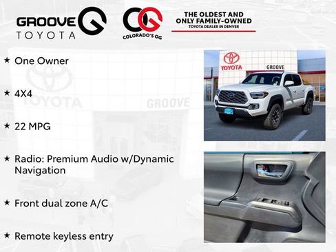 Used 2023 Toyota Tacoma TRD Off-Road w/ Technology Package AWD/4WD image 4