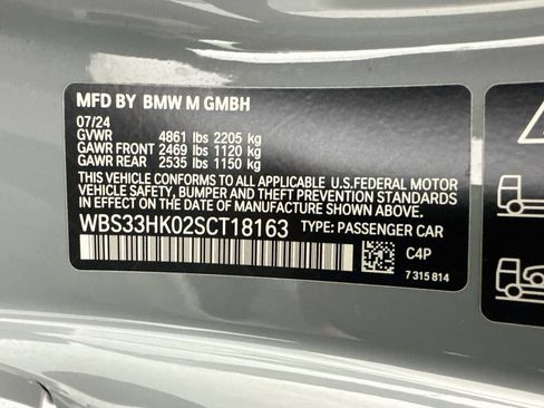 Used 2025 BMW M4 xDrive Competition w/ M Carbon Exterior Package AWD/4WD image 32