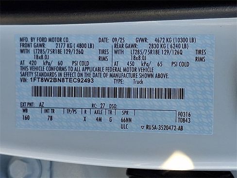 New 2026 Ford F250 Platinum w/ Tremor Off-Road Package image 18