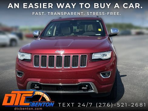 Used 2015 Jeep Grand Cherokee Overland w/ Advanced Technology Group AWD/4WD image 6