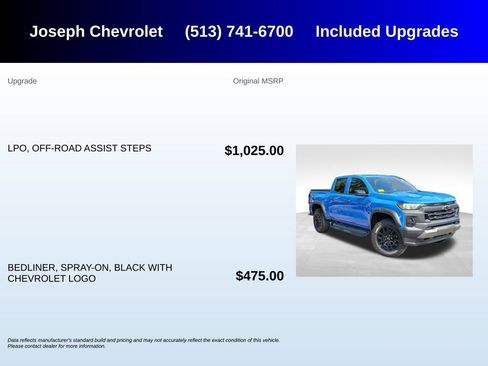 Used 2026 Chevrolet Colorado Trail Boss AWD/4WD image 5