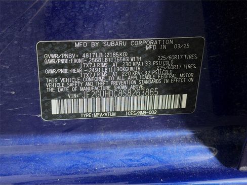 Used 2025 Subaru Crosstrek 2.5i Premium AWD/4WD image 39