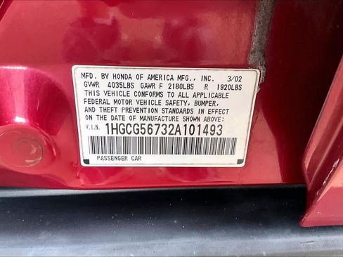 Used 2002 Honda Accord SE image 32