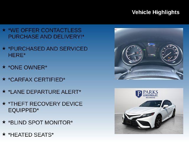 Used 2024 Toyota Camry SE w/ Convenience Package FWD image 4