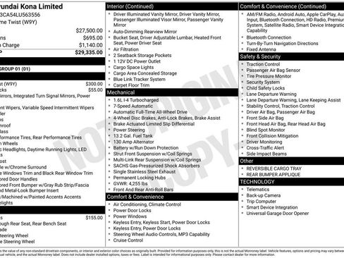 Used 2020 Hyundai Kona Limited image 10