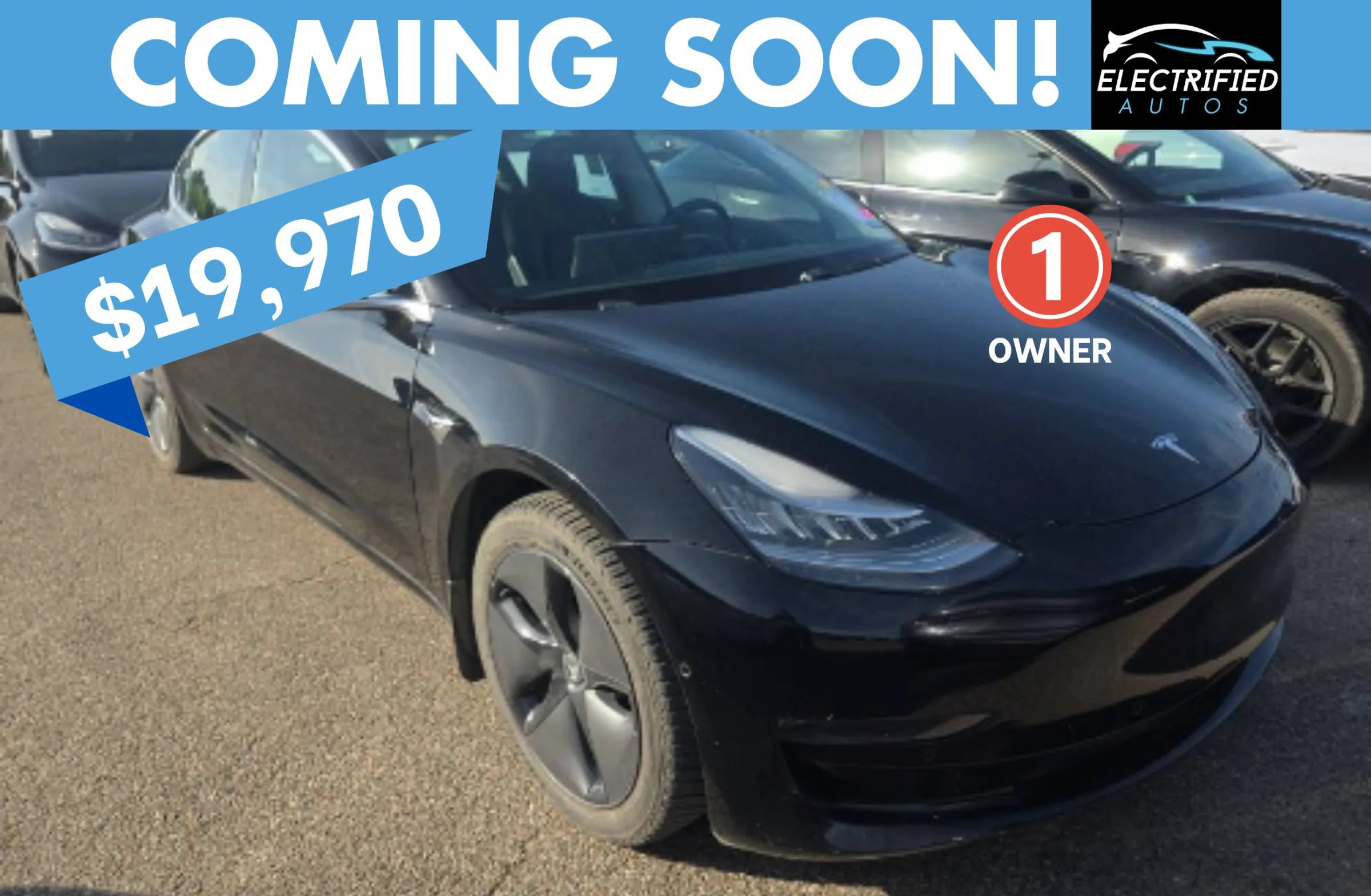 Used 2019 Tesla Model 3 Long Range AWD/4WD image 1