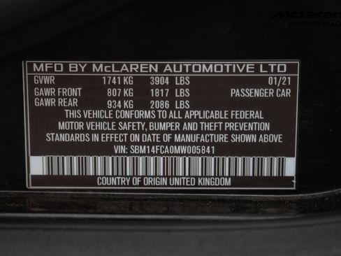 Used 2021 McLaren 720S Performance image 40