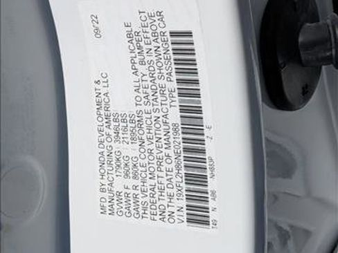 Used 2022 Honda Civic Sport image 24