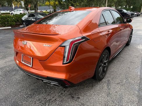 Used 2023 Cadillac CT4 V w/ Navigation Package RWD image 3
