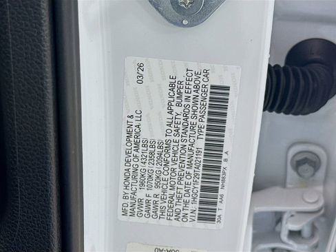 New 2026 Honda Accord LX image 30