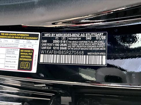 Certified 2025 Mercedes-Benz C 43 AMG 4MATIC Sedan image 38