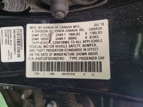 Used 2018 Honda Civic LX image 33