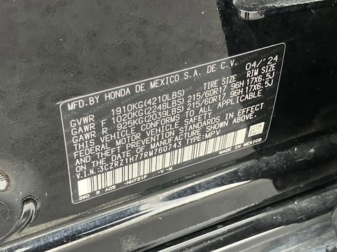 Certified 2024 Honda HR-V EX-L image 30