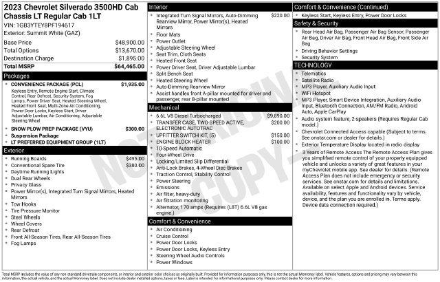 Used 2023 Chevrolet Silverado 3500 LT w/ Convenience Package AWD/4WD image 5
