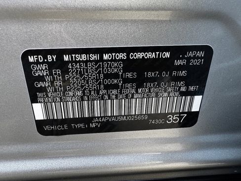 Used 2021 Mitsubishi Outlander Sport SE image 31