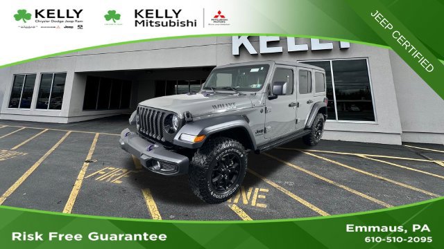 Certified 2021 Jeep Wrangler Unlimited Sport AWD/4WD image 1