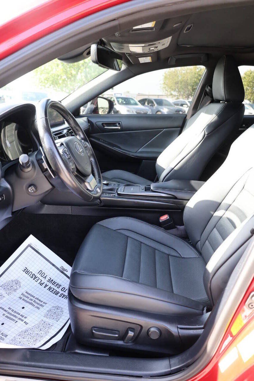 Used 2023 Lexus IS 350 F Sport w/ Memory Package AWD/4WD image 13