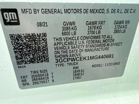 Used 2021 Chevrolet Silverado 1500 LT RWD image 13