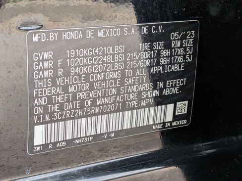Certified 2024 Honda HR-V EX-L image 33