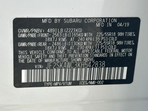 Used 2019 Subaru Forester Touring w/ Popular Package #3 AWD/4WD image 34