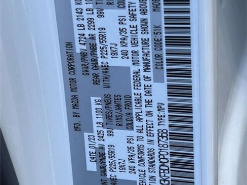 Certified 2023 MAZDA CX-5 AWD 2.5 S w/ Premium Package image 19