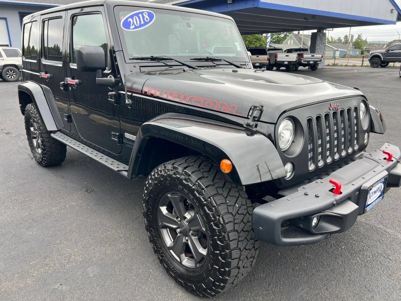 Used 2018 Jeep Wrangler Unlimited Rubicon AWD/4WD image 4