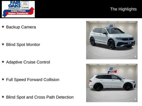 Used 2024 Volkswagen Tiguan SE R-Line AWD/4WD image 2