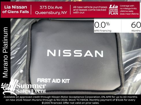New 2026 Nissan Murano Platinum w/ Cargo Package AWD/4WD image 37