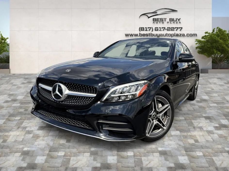 Used 2020 Mercedes-Benz C 300 4MATIC Sedan w/ AMG Line image 3