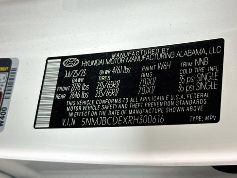 Used 2024 Hyundai Tucson SEL AWD/4WD image 35