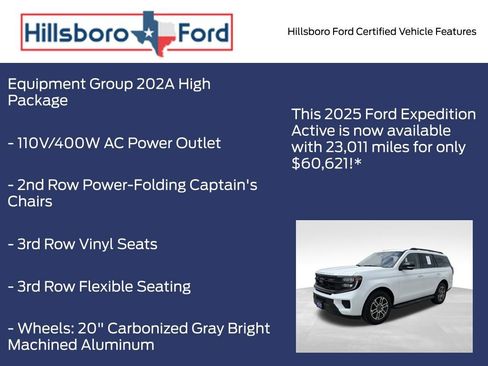 Used 2025 Ford Expedition Active AWD/4WD image 5