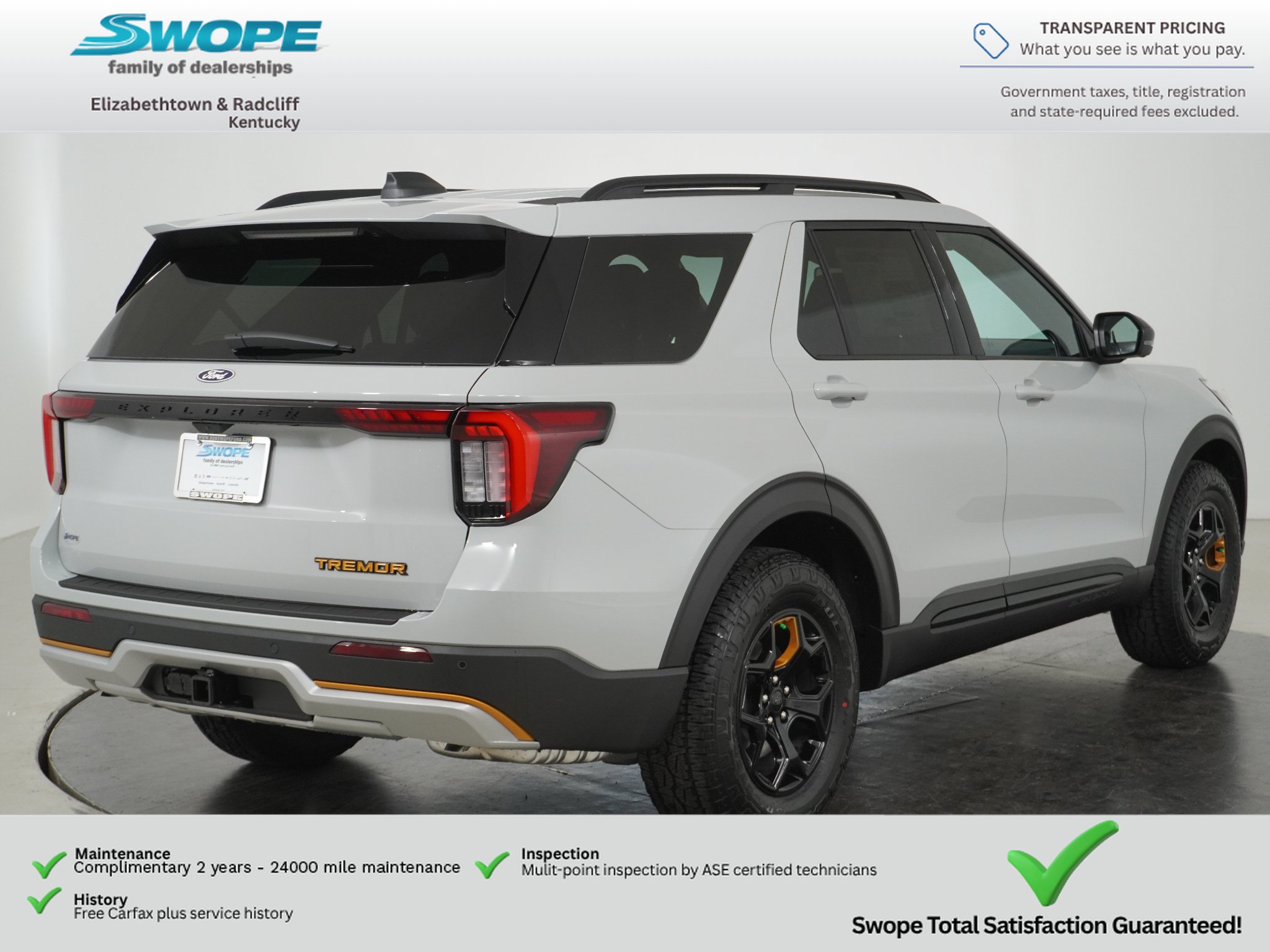 New 2027 Ford Explorer Tremor w/ Tremor Convenience Package AWD/4WD image 3