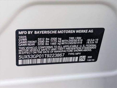 Used 2026 BMW X3 xDrive30i w/ Convenience Package AWD/4WD image 18
