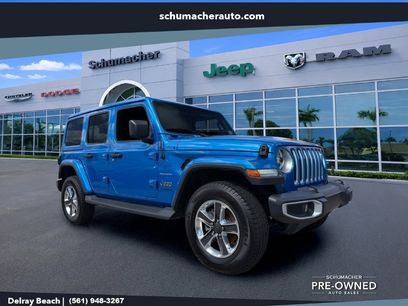 Used 2022 Jeep Wrangler Unlimited Sahara w/ LED Lighting Group