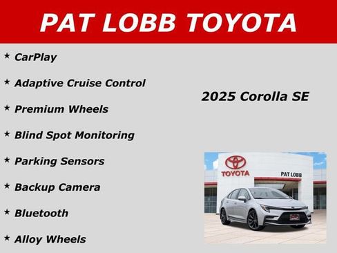 Used 2025 Toyota Corolla SE FWD image 39