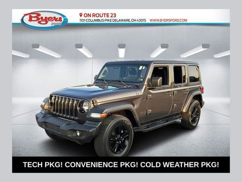 Used 2021 Jeep Wrangler Unlimited Sport AWD/4WD image 1