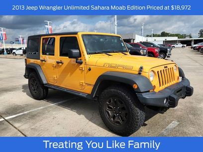 Used 2013 Jeep Wrangler Unlimited Sahara