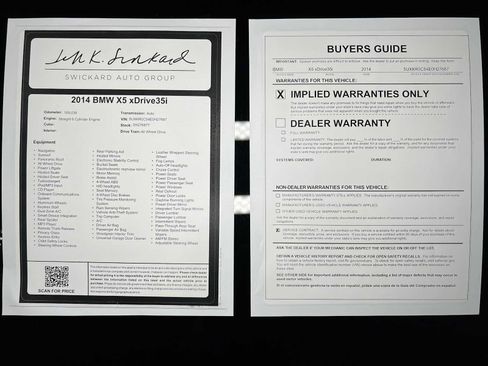 Used 2014 BMW X5 xDrive35i AWD/4WD image 45