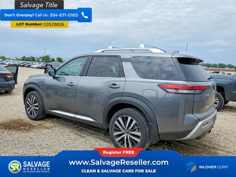 Used 2022 Nissan Pathfinder Platinum w/ Cargo Package AWD/4WD image 3